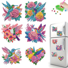 Load image into Gallery viewer, 6 Pieces/set Animal Cake DIY Diamond Painting Magnets Refrigerator Fridge Magnet
