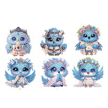 Load image into Gallery viewer, 6pcs Flower Insect DIY Diamond Painting Magnet Refrigerator for Adults Beginners
