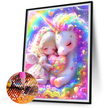 Load image into Gallery viewer, Diamond Painting - Full Square - Rainbow Pony (30*40CM)
