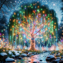 Load image into Gallery viewer, Diamond Painting - Full Square - Luminous God Tree (40*40CM)
