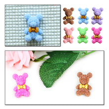 Load image into Gallery viewer, 6Pcs Cute Bear Diamond Art Magnetic Cover Holder DIY Diamond Embroidery Locator
