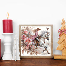 Load image into Gallery viewer, Diamond Painting - Partial Special Shaped - Horse (30*30CM)
