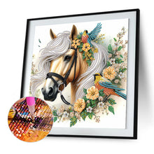 Load image into Gallery viewer, Diamond Painting - Partial Special Shaped - Horse (30*30CM)
