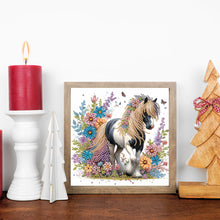Load image into Gallery viewer, Diamond Painting - Partial Special Shaped - Horse (30*30CM)
