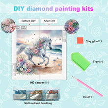 Load image into Gallery viewer, Diamond Painting - Partial Special Shaped - Horse (30*30CM)
