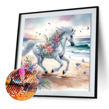 Load image into Gallery viewer, Diamond Painting - Partial Special Shaped - Horse (30*30CM)
