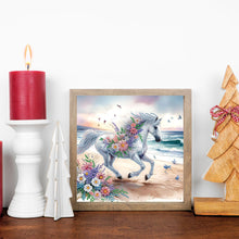 Load image into Gallery viewer, Diamond Painting - Partial Special Shaped - Horse (30*30CM)
