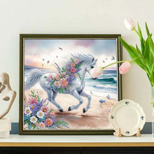 Load image into Gallery viewer, Diamond Painting - Partial Special Shaped - Horse (30*30CM)
