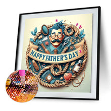 Load image into Gallery viewer, Diamond Painting - Partial Special Shaped - Father&#39;S Day (30*30CM)

