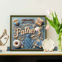 Load image into Gallery viewer, Diamond Painting - Partial Special Shaped - Father&#39;S Day (30*30CM)
