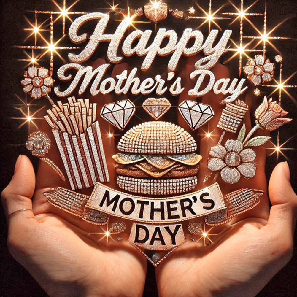 Diamond Painting - Full Round - Mother'S Day (40*40CM)