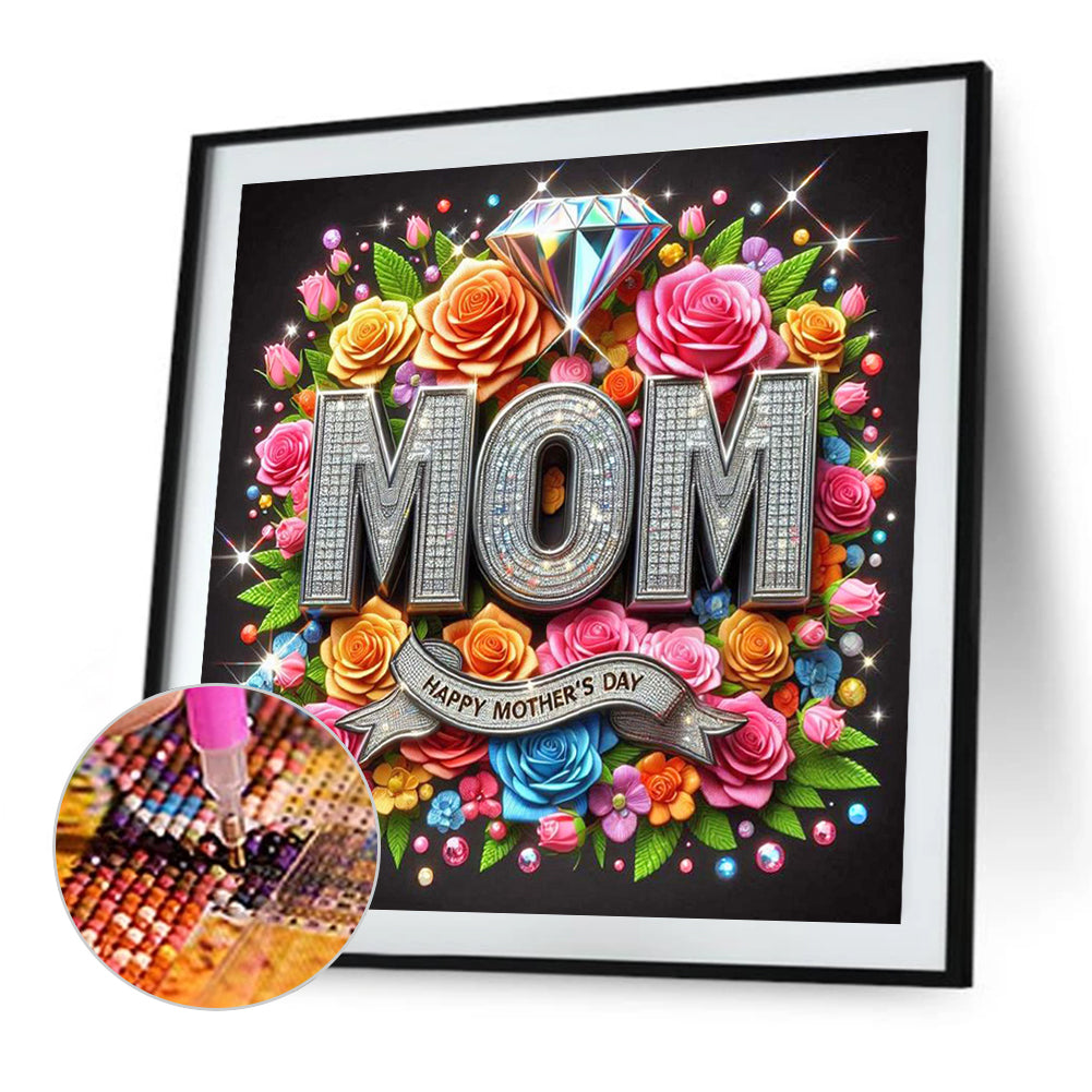 Diamond Painting - Full Round - Mother'S Day (40*40CM)