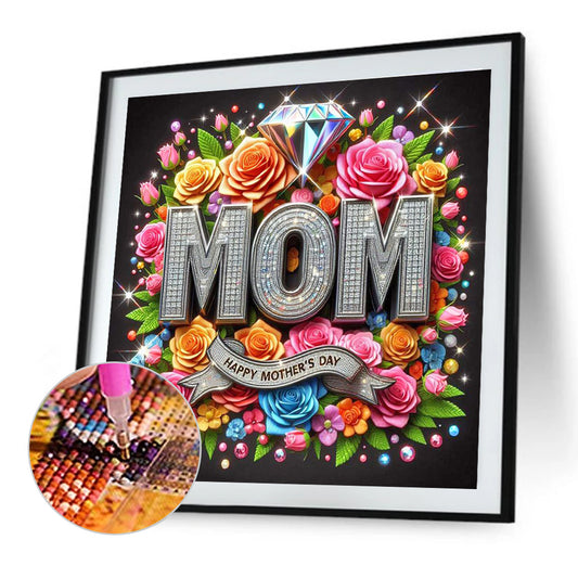 Diamond Painting - Full Round - Mother'S Day (40*40CM)