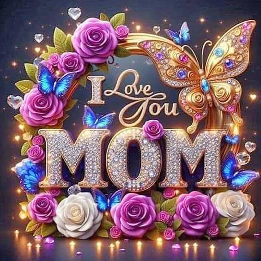 Diamond Painting - Full Round - Mother'S Day (40*40CM)