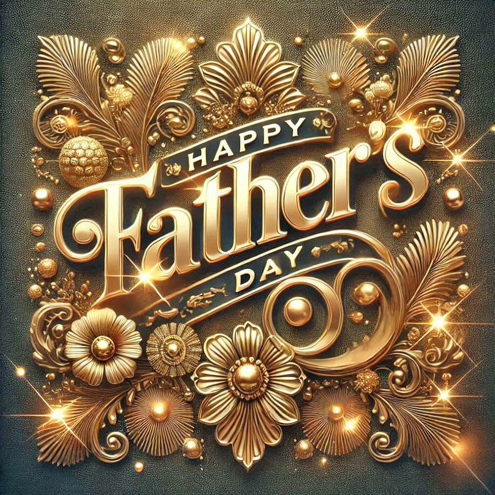 Diamond Painting - Full Round - Father'S Day (40*40CM)