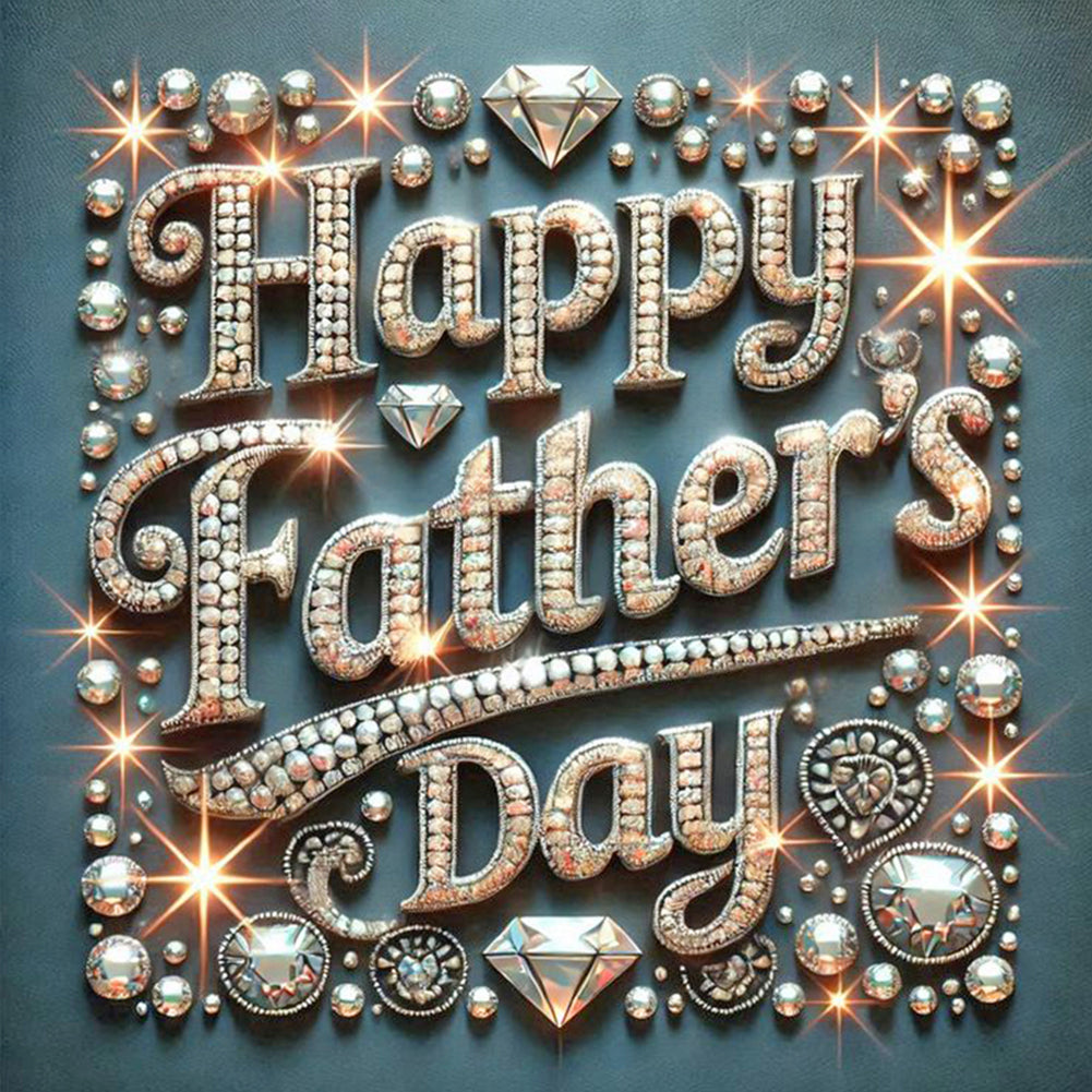 Diamond Painting - Full Round - Father'S Day (40*40CM)