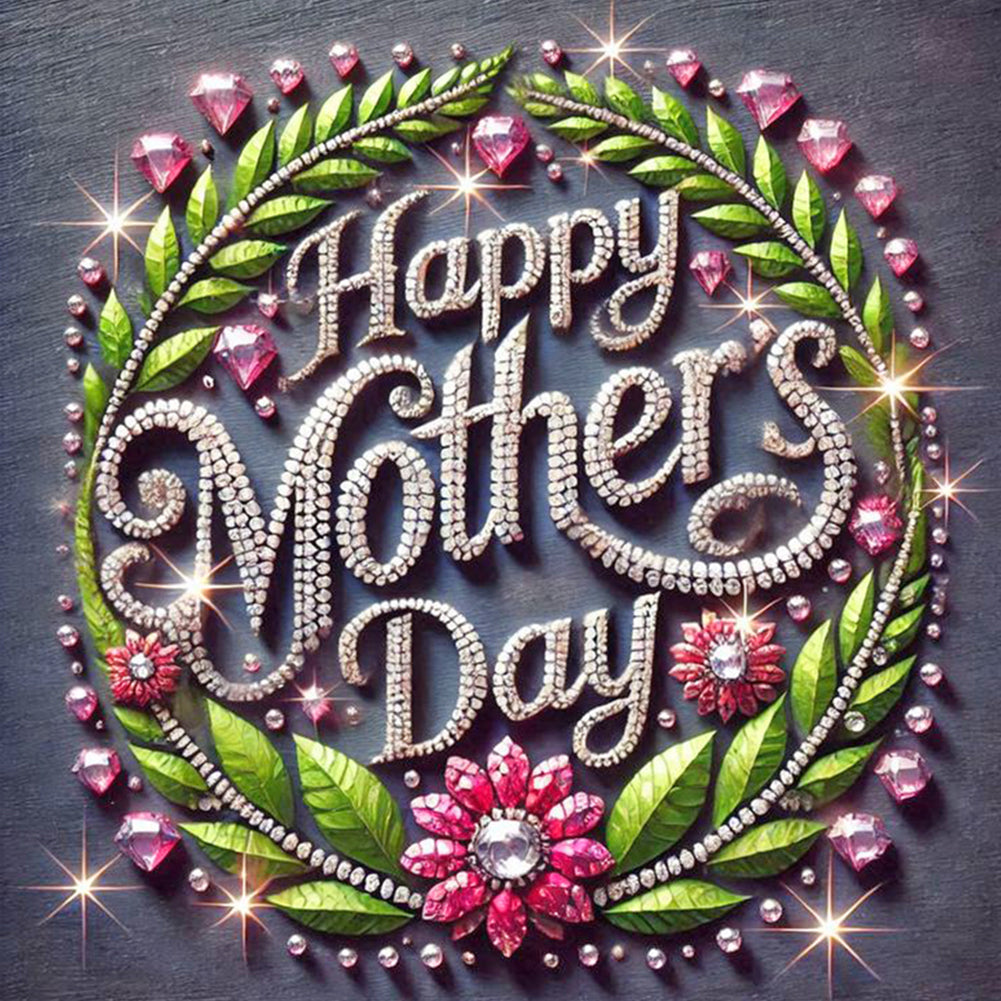 Diamond Painting - Full Round - Mother'S Day (40*40CM)