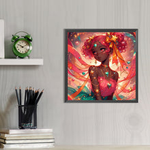 Load image into Gallery viewer, AB Diamond Painting - Full Round - Sweet Girl (40*40CM)
