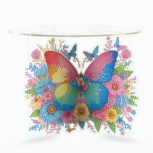 Load image into Gallery viewer, Acrylic Diamond Painting Plant Stand Diamond Art Potted Plant Holder Home Decor
