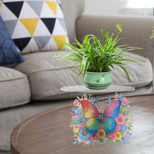 Load image into Gallery viewer, Acrylic Diamond Painting Plant Stand Diamond Art Potted Plant Holder Home Decor
