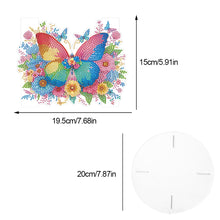 Load image into Gallery viewer, Acrylic Diamond Painting Plant Stand Diamond Art Potted Plant Holder Home Decor
