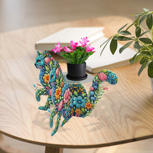 Load image into Gallery viewer, Acrylic Diamond Painting Plant Stand Diamond Art Potted Plant Holder Home Decor
