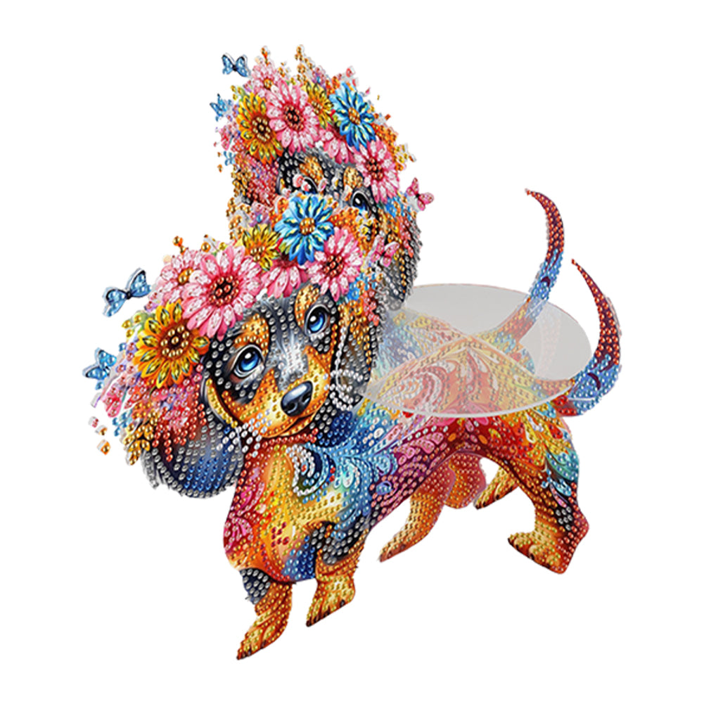 Acrylic Diamond Painting Plant Stand Diamond Art Potted Plant Holder Home Decor