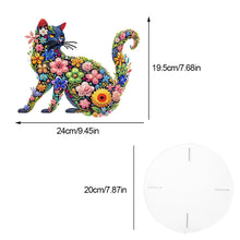 Load image into Gallery viewer, Acrylic Diamond Painting Plant Stand Diamond Art Potted Plant Holder Home Decor
