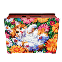 Load image into Gallery viewer, Diamond Painting Piggy Bank Wooden Coin Bank Storage Box for Home Decor and Gift
