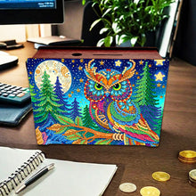 Load image into Gallery viewer, Diamond Painting Piggy Bank Wooden Coin Bank for Home Decor and Gift (Owl)
