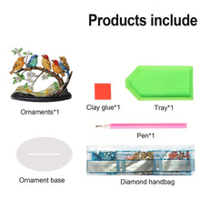 Load image into Gallery viewer, Animal Special Shaped 5D DIY Diamond Painting Tabletop Ornaments Kit Table Decor
