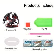 Load image into Gallery viewer, Animal Special Shaped 5D DIY Diamond Painting Tabletop Ornaments Kit Table Decor
