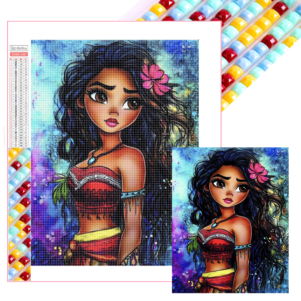 Diamond Painting - Full Square - Moana (40*50CM)