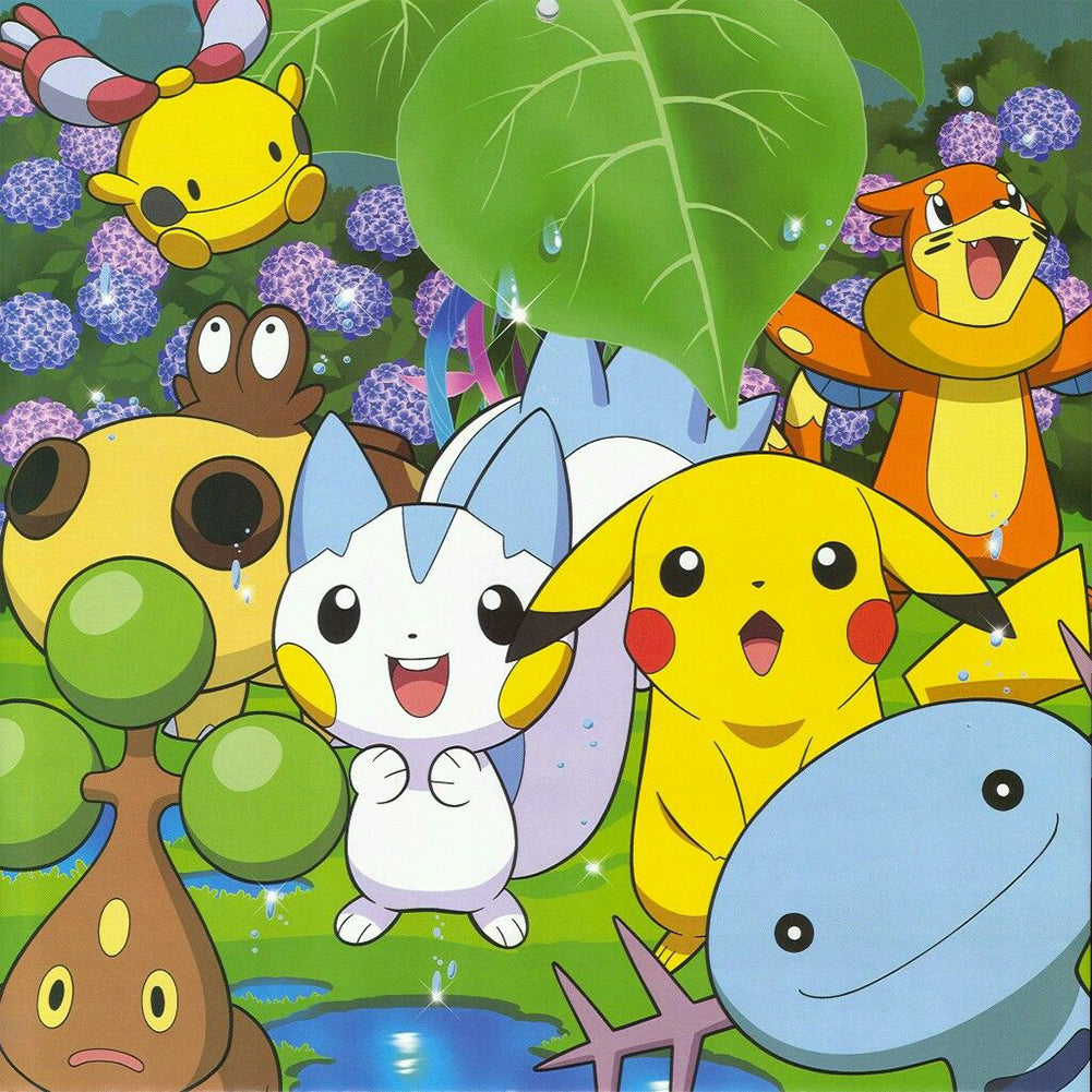Diamond Painting - Full Round - Pokemon (30*30CM)