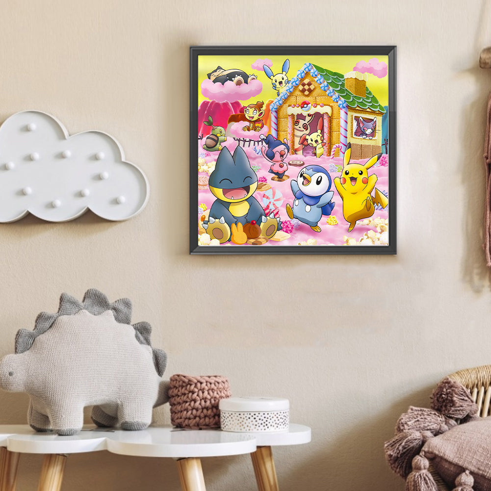 Diamond Painting - Full Round - Pokemon (30*30CM)