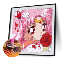 Load image into Gallery viewer, Diamond Painting - Full Round - Sailor Moon¡¤Douji Rabbit (30*30CM)
