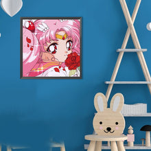 Load image into Gallery viewer, Diamond Painting - Full Round - Sailor Moon¡¤Douji Rabbit (30*30CM)
