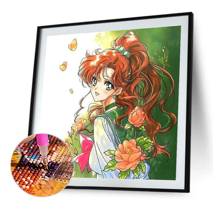 Diamond Painting - Full Round - Sailor Moon¡¤Makoto Kino (30*30CM)
