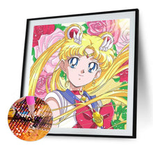 Load image into Gallery viewer, Diamond Painting - Full Round - Sailor Moon¡¤Usagi Tsukino (30*30CM)
