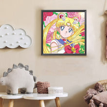 Load image into Gallery viewer, Diamond Painting - Full Round - Sailor Moon¡¤Usagi Tsukino (30*30CM)
