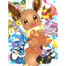 Load image into Gallery viewer, Diamond Painting - Full Round - Pokemon (30*40CM)
