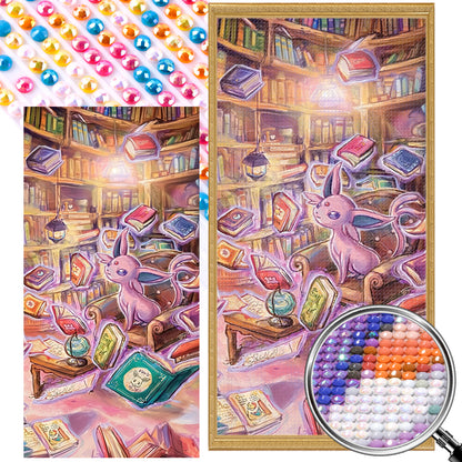AB Diamond Painting - Full Round - Mewtwo (40*80CM)