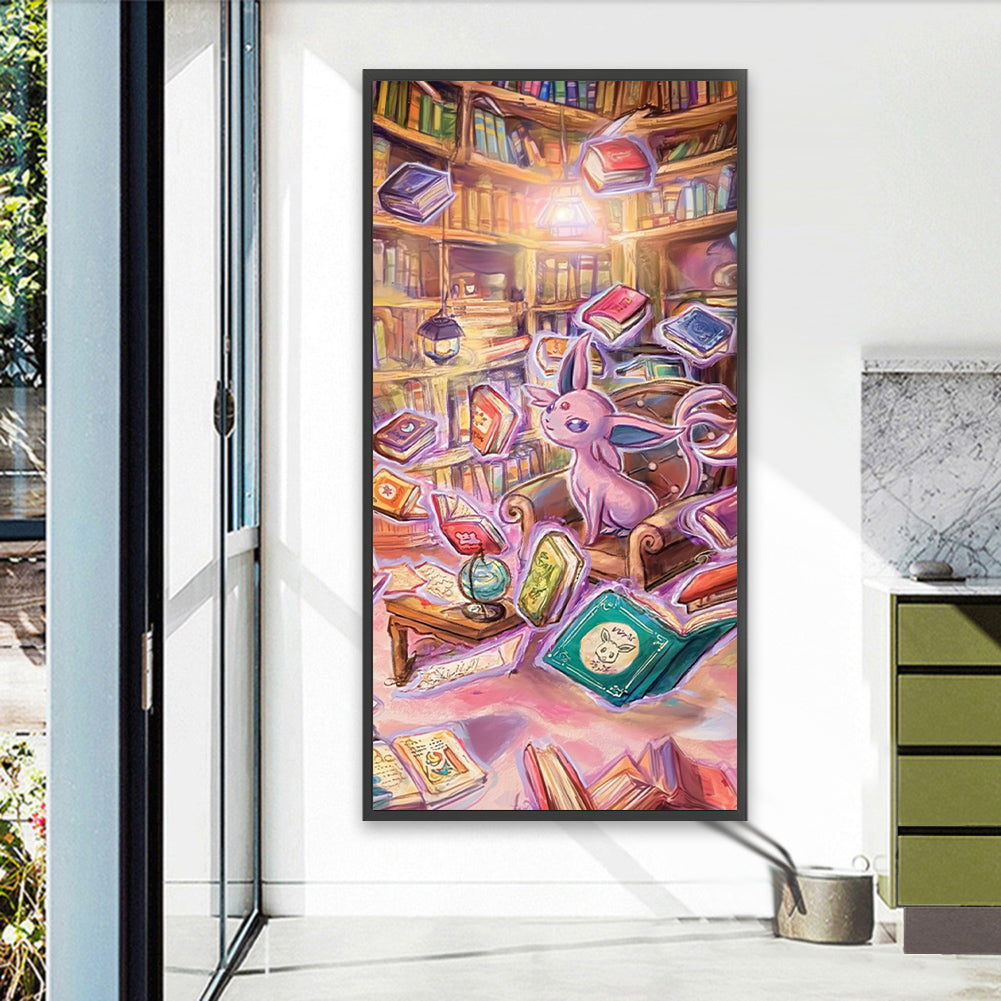 AB Diamond Painting - Full Round - Mewtwo (40*80CM)