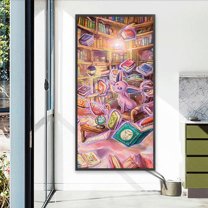 AB Diamond Painting - Full Round - Mewtwo (40*80CM)