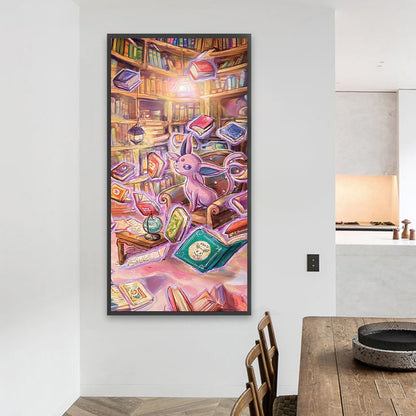 AB Diamond Painting - Full Round - Mewtwo (40*80CM)