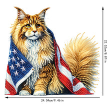 Load image into Gallery viewer, Independence Day Diamond Painting Tabletop Ornaments Kit Patriotic Centerpieces
