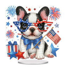 Load image into Gallery viewer, Independence Day Diamond Painting Tabletop Ornaments Kit Patriotic Centerpieces
