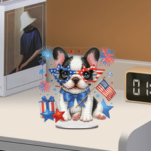 Load image into Gallery viewer, Independence Day Diamond Painting Tabletop Ornaments Kit Patriotic Centerpieces
