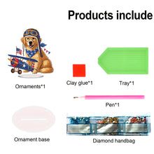 Load image into Gallery viewer, Independence Day Diamond Painting Tabletop Ornaments Kit Patriotic Centerpieces
