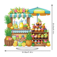 Load image into Gallery viewer, Acrylic Special Shape Flower Table Top Diamond Painting Ornament Kits Home Decor
